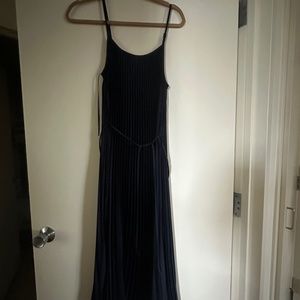 Navy Sam Edelman Pleated Mini (M)